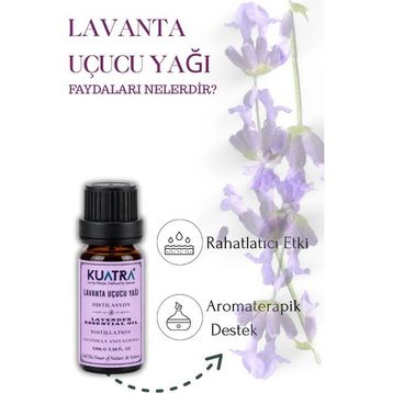 Kuatra 10 ml Lavanta Uçucu Yağı