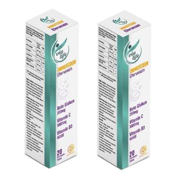 Kuazar İlaç İmmuferon Sambucus Nigra 2x20 Efervesan Tablet