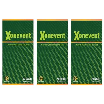 Kuazar İlaç Xonevent 3x90 Tablet