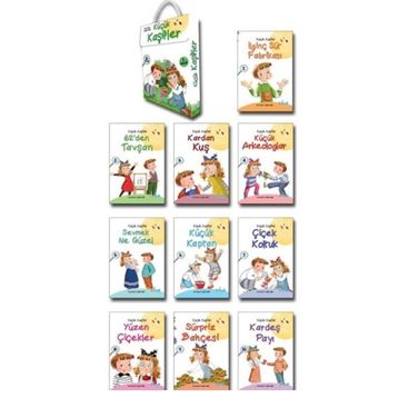 Küçük Kaşifler 10 Kitap Dikkat Çocuk Komisyon