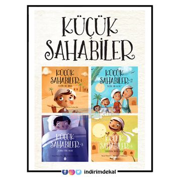 Küçük Sahabiler Seti 1 (4 Kitap) - Kolektif