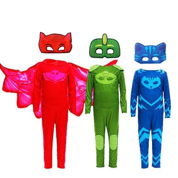 Kullan At Market Pj Mask-PijaMaskeliler 4-6 YaşKedi Çocuk Kostümü