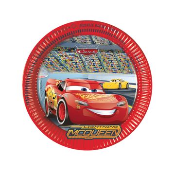 Kullan At Market TM-TBK-0385 Cars 3 Kağıt Tabak