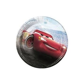 Kullan At Market TM-TBK-0385 Cars 3 Kağıt Tabak