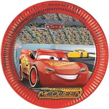Kullan At Market TM-TBK-0385 Cars 3 Kağıt Tabak
