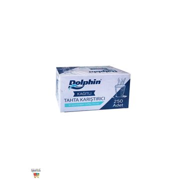 Kullan At Market TM-THT-0045 250'li Dolphin Kağıtlı Tahta Karıştırıcı