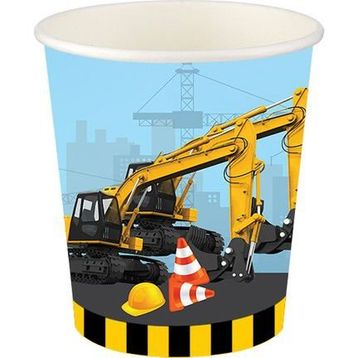 KullanAtMarket İnşaat Partisi Karton Bardak