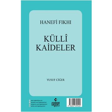 Külli Kaideler - Hanefi Fıkhı