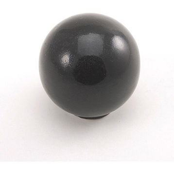 Kulpca Porselen PD115 Beybi Siyah Düğme Kulp