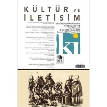 Kültür ve İletişim Eylül 2015 - Şubat 2016 Sayı:36 - İmge Kitabevi Yayınları