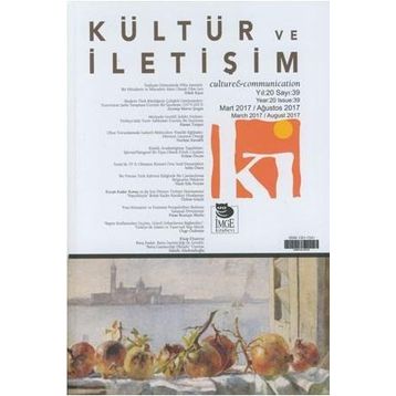 Kültür ve İletişim Sayı: 39 - İmge Kitabevi Yayınları