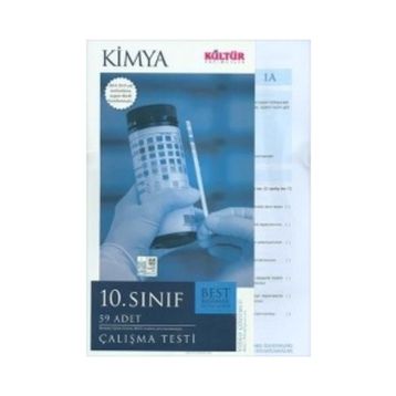 Kültür Yayıncılık 10. Sınıf Kimya Çalışma Testleri