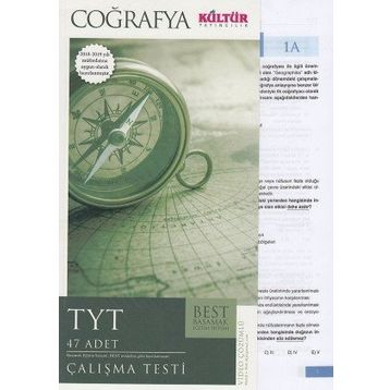 Kültür Yayınları TYT Best Coğrafya Çalışma Testi