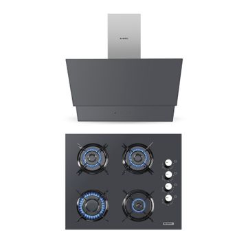 Kumtel DA6835 + KO40TAHDF + KFA6SF26DT Ankastre Set