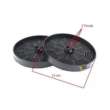Kumtel DP6X / DA6-833 Aspiratör & Davlumbaz Aktif Karbon Filtresi
