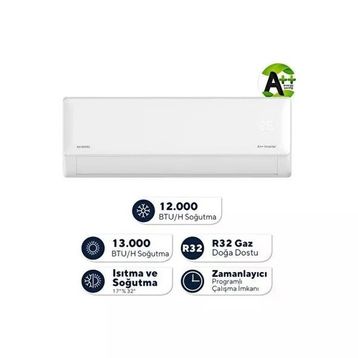 Kumtel Hinoki KMSAC-12 12000 BTU Inverter Duvar Tipi Split Klima