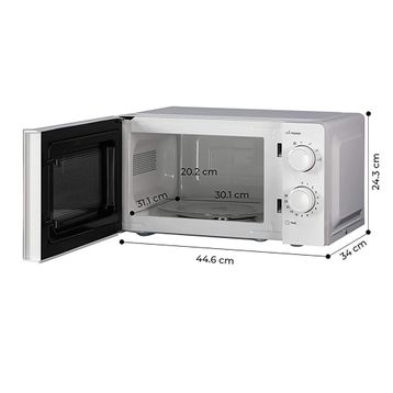 Kumtel HM-02 20 lt Beyaz Mikrodalga Fırın