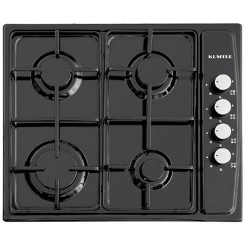 Kumtel KO-B66-S2+KO-410 BF Siyah 2'li Ankastre Set