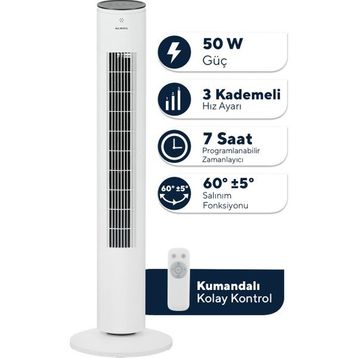 Kumtel KTF-360 Kule Tipi Vantilatör