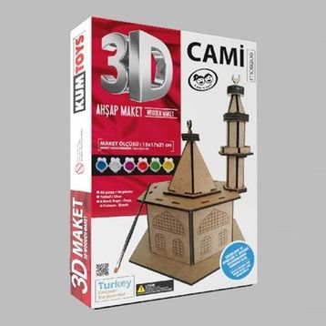 Kumtoys 5252 3D Ahşap Maket