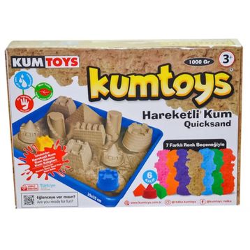Kumtoys 5329 +3 Yaş 1000 gr Hareketli Kum Seti