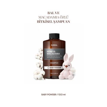 Kundal Kırılma Karşıtı Besleyici Honey Macadamia Nature 100 ml Baby Powder Bakım Şampuanı