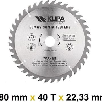 Kupa 180 mm Elmas Sunta Testere