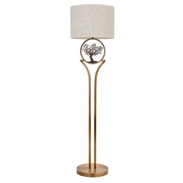 Kura Dizayn LM-9135-1E E27 Metal Kumaş 45 cm Eskitme Kaplama Lambader