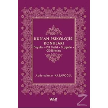 Kur'an Psikolojisi Konuları - Abdurrahman Kasapoğlu