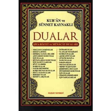 Kur'an ve Sünnet Kaynaklı Dualar - Abdullah Karakuş