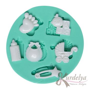 Kurdelya Bebek Eşyaları Silikon Kalıbı