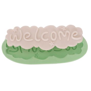 Kurdelya Welcome Yazısı Silikon Kalıbı