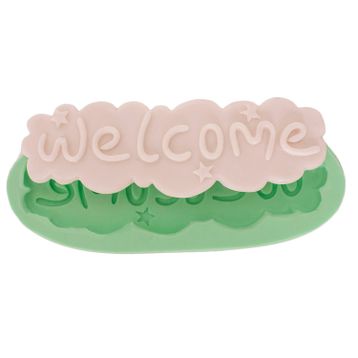 Kurdelya Welcome Yazısı Silikon Kalıbı