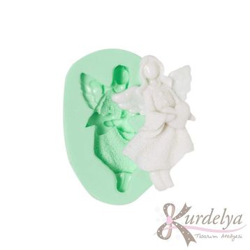 Kurdelya Yılbaşı Melekleri-17 Silikon Kalıbı