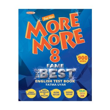 Kurmay More and More 8. Sınıf Fame Fenomen Test Book