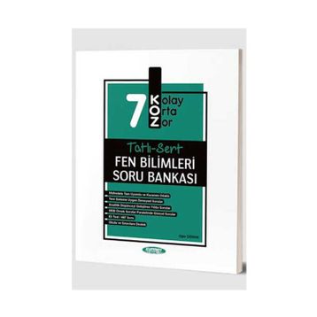 Kurmay Okul Yayınları 7. Sınıf Fen Bilimleri Koz Tatlı Sert Soru Bankası