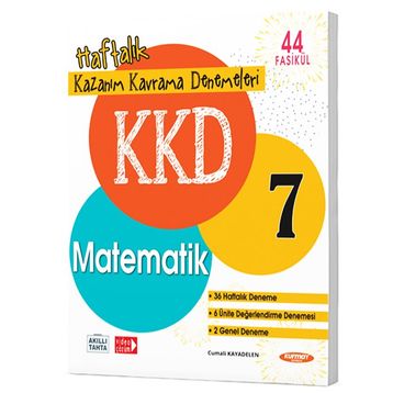 Kurmay Yayınları 7. Sınıf Matematik Haftalık Kazanım Kavrama Denemeleri