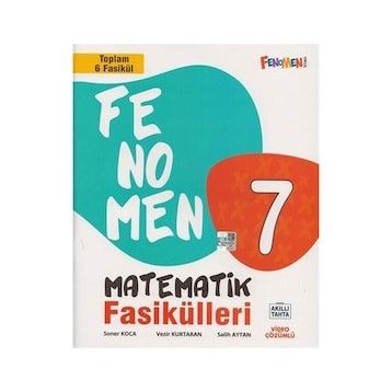 Kurmay Yayınları Fenomen 1-2-3-4-5-6. Sayılar 7. Sınıf Matematik Fasikül Seti