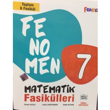 Kurmay Yayınları Fenomen 1-2-3-4-5-6. Sayılar 7. Sınıf Matematik Fasikül Seti