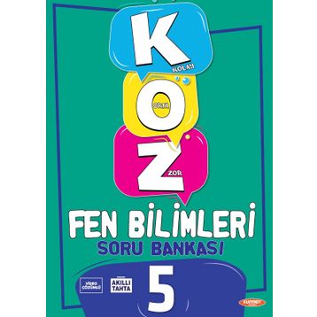 Kurmay Yayınları Koz 5. Sınıf Fen Bilimleri Soru Bankası