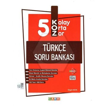 Kurmay Yayınları Koz 5. Sınıf Türkçe Soru Bankası