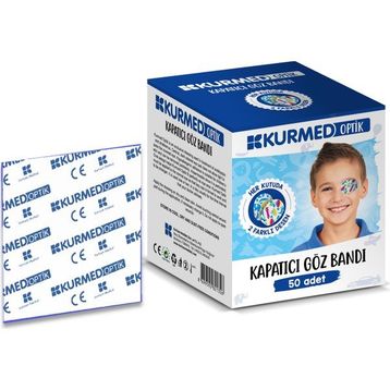 Kurmed Optik Kapatıcı Erkek 50'Li Göz Bandı