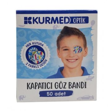 Kurmed Optik Kapatıcı Erkek 50'Li Göz Bandı