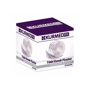 Kurmedfix 5 cm 5 m Esnek Tıbbi Flaster