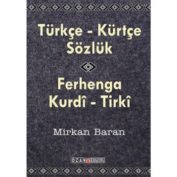 Kürtçe - Türkçe Sözlük - Şems Qemer