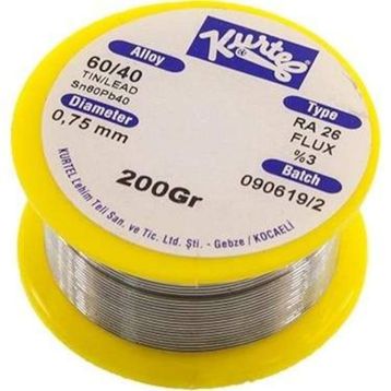 Kurtel 200 gr 0.75 mm İnce Lehim Teli