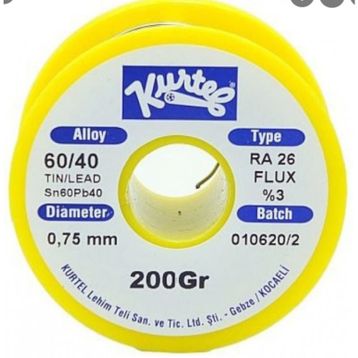 Kurtel 200 gr 1.2 mm Lehim Teli