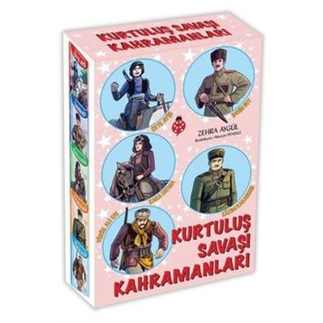 Kurtuluş Savaşı Kahramanlari Seti 5 Kitap Takım Zehra Aygül