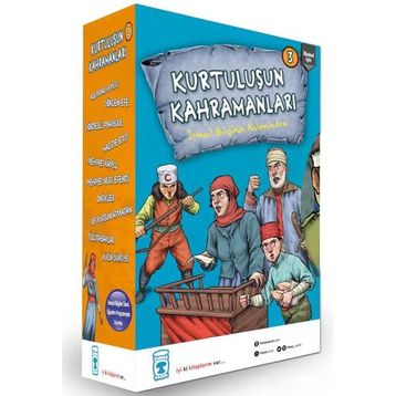 Kurtuluşun Kahramanları 3 Set (10 Kitap) - İsmail Bilgin