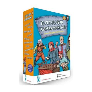 Kurtuluşun Kahramanları 3 Set (10 Kitap) - İsmail Bilgin